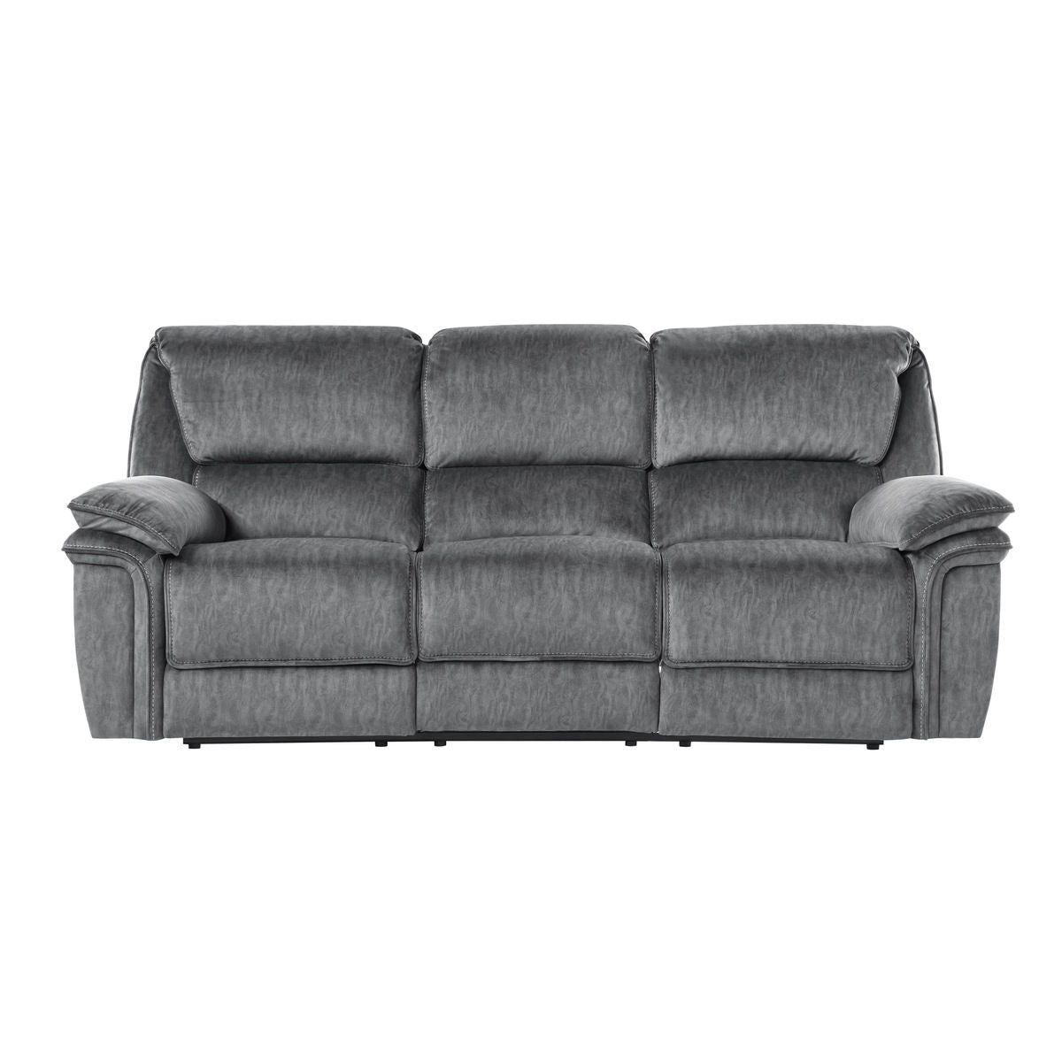 Muirfield - Double Reclining Sofa - Gray