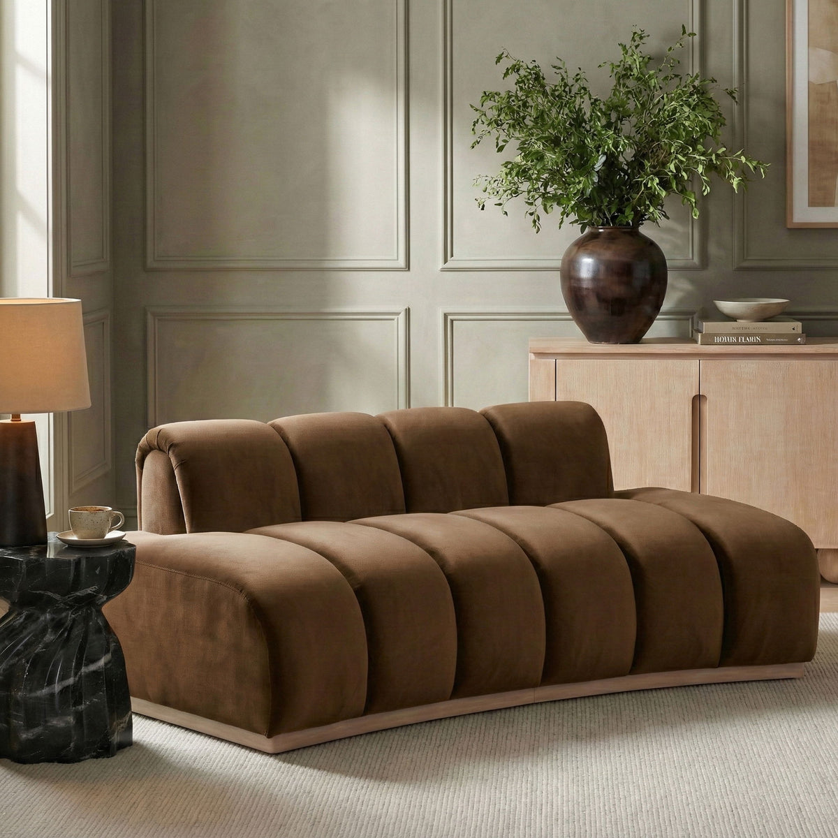 Jace - Loveseat - Saddle