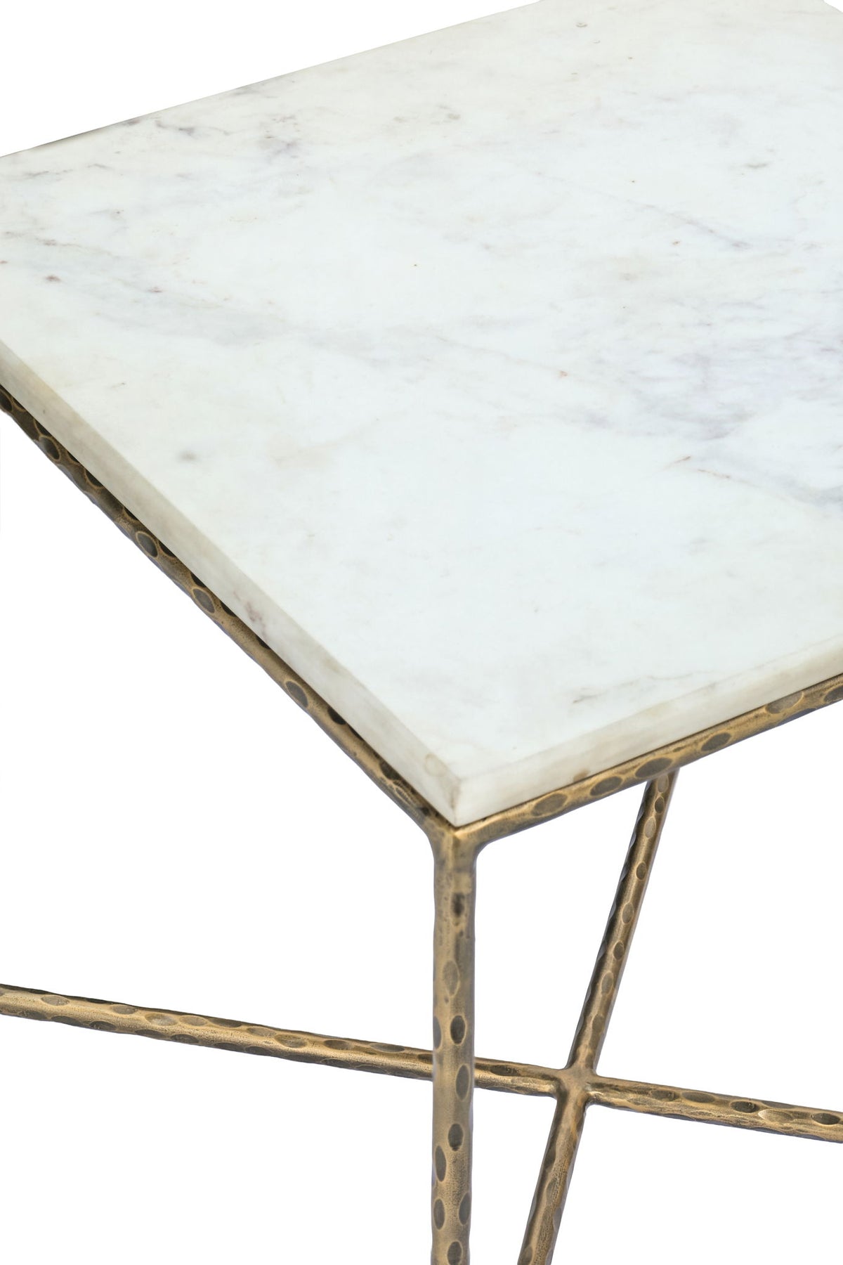 Valen - Marble And Iron Table