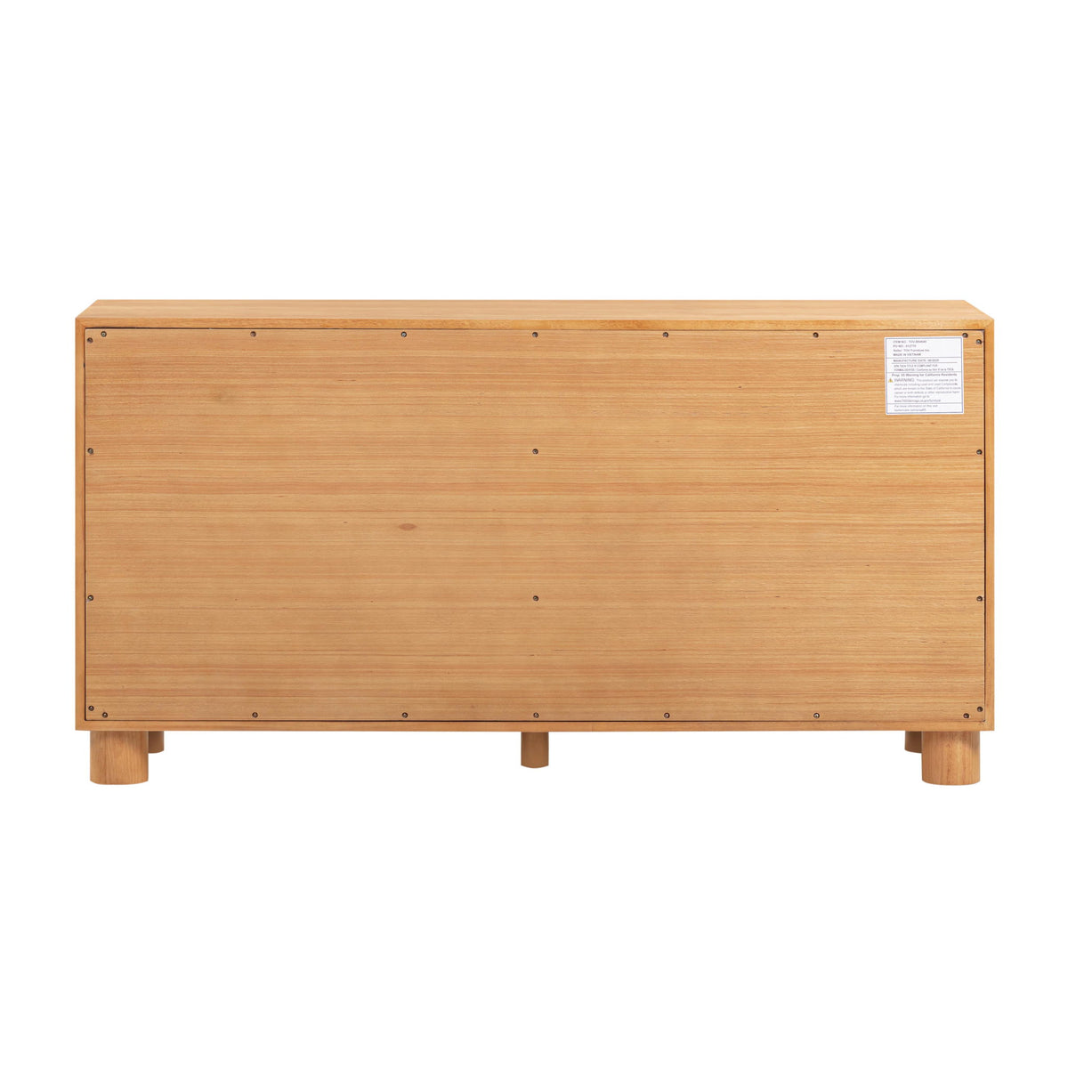 Miles - 6-Drawer Dresser - Natural