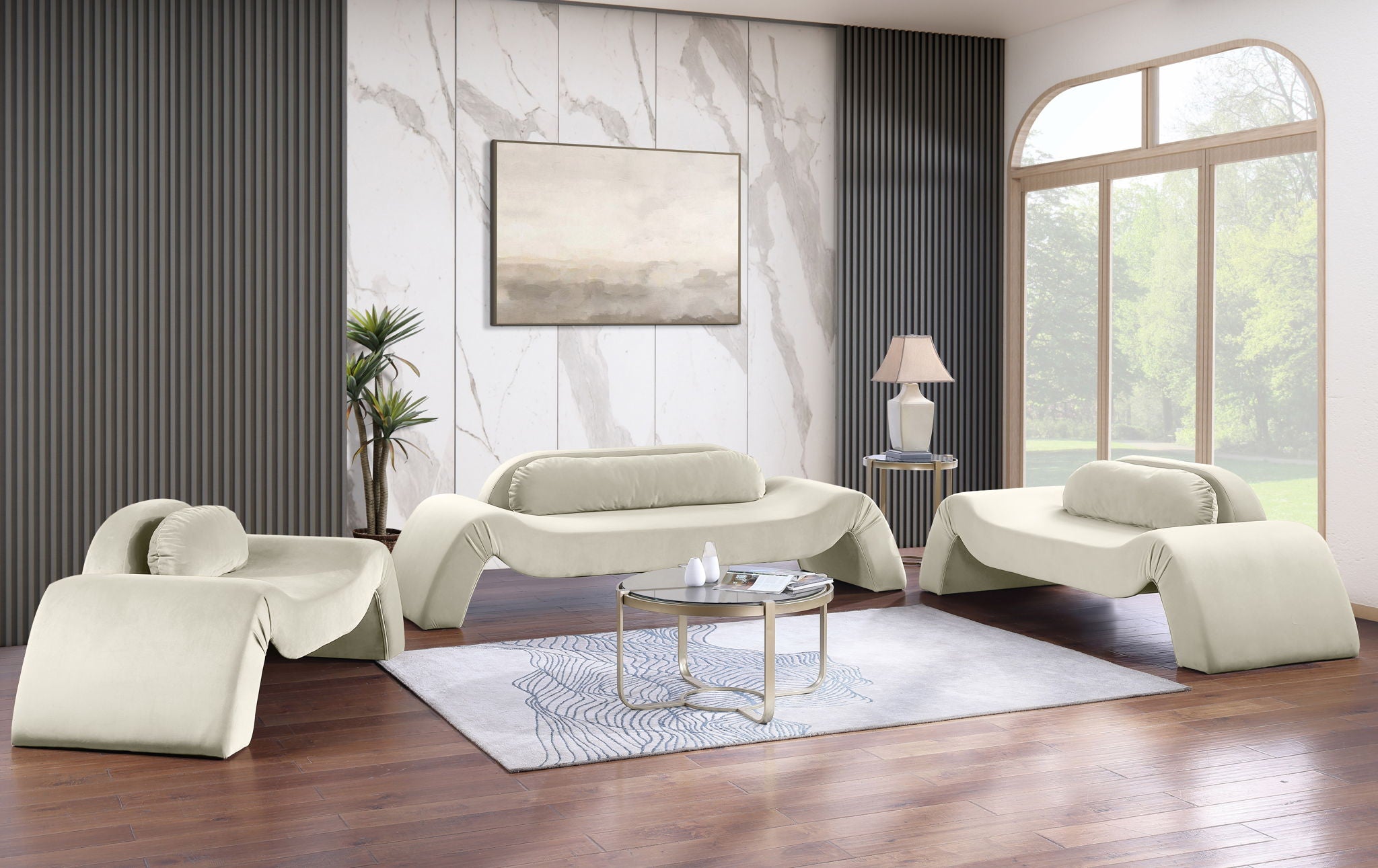 Austin - Velvet Accent Chair