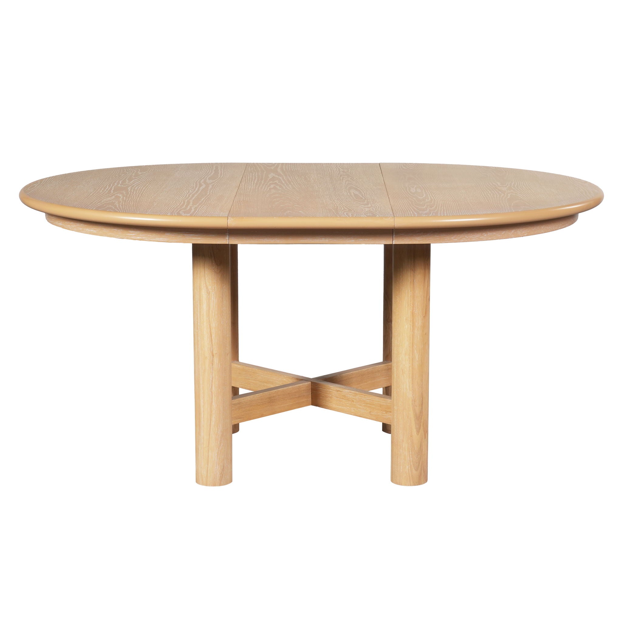 Extendable Oval Dining Table With Leaf