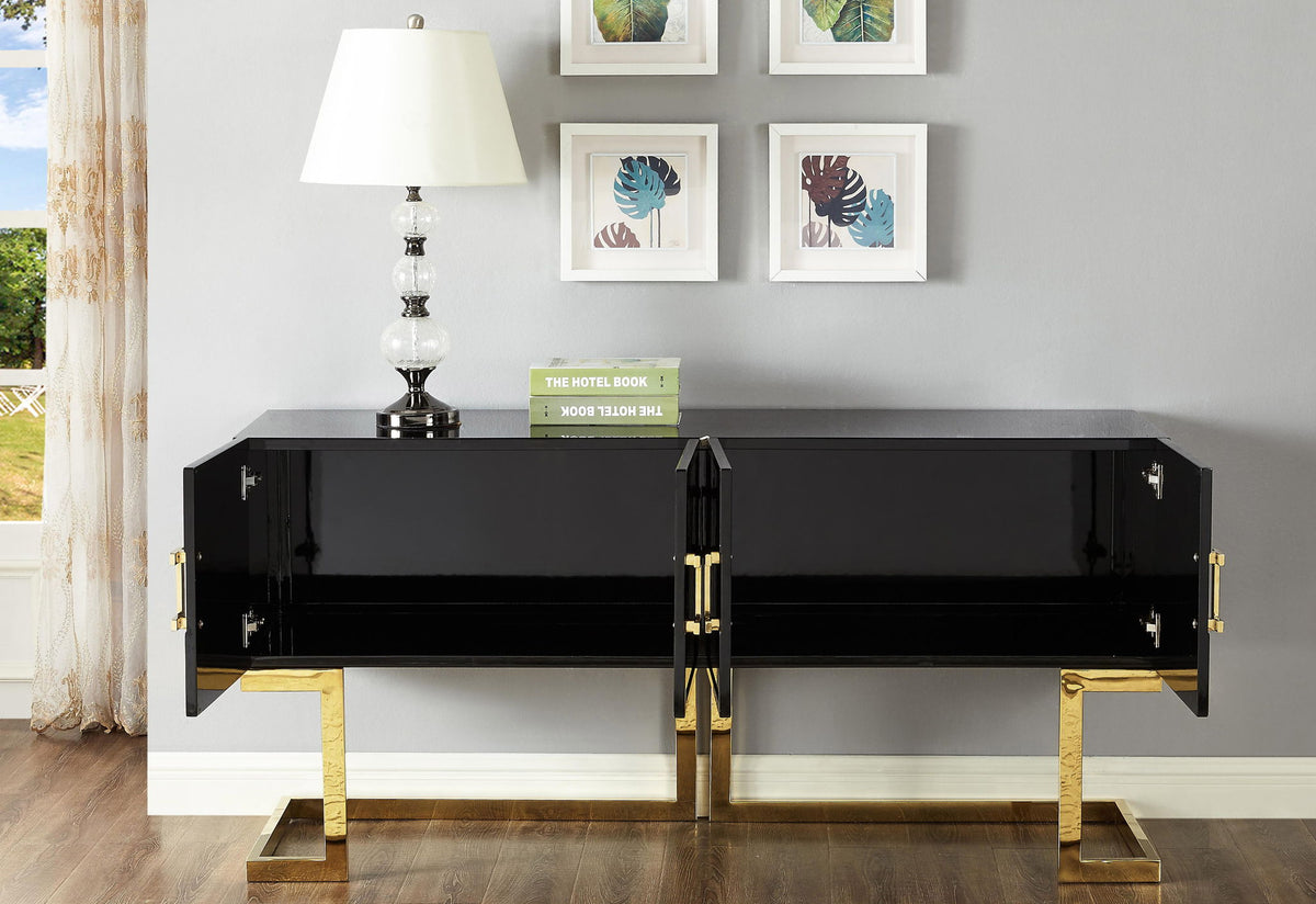 Beth - Sideboard with Gold Legs