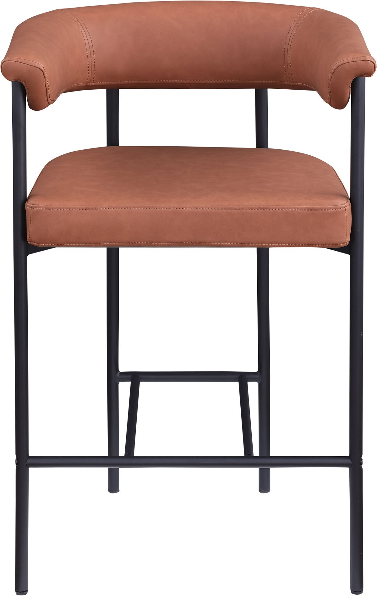 Malin - Faux Leather Counter Stool (Set of 2)