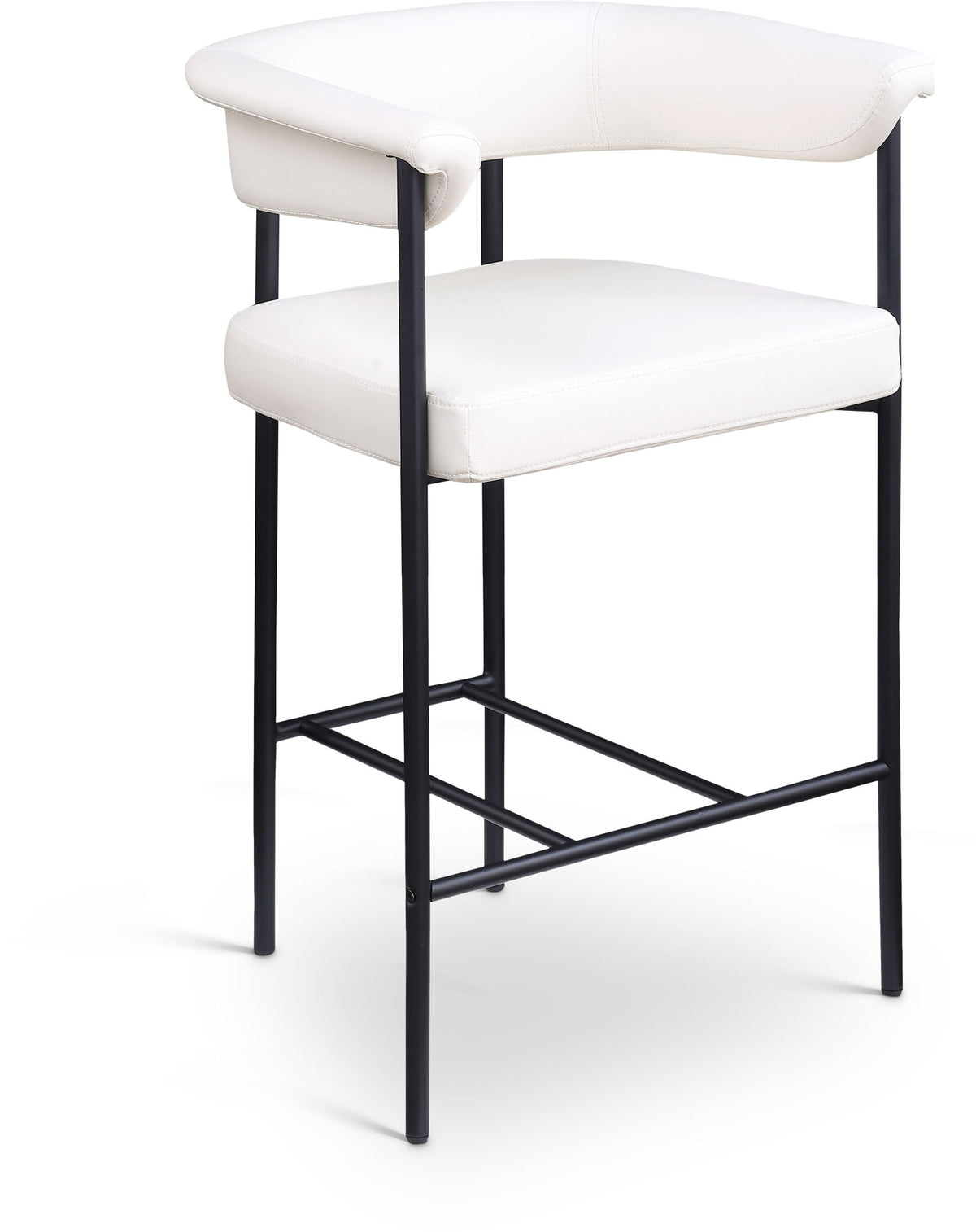 Malin - Faux Leather Counter Stool (Set of 2)