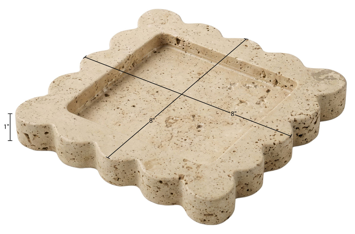 Natalie - Travertine Tray