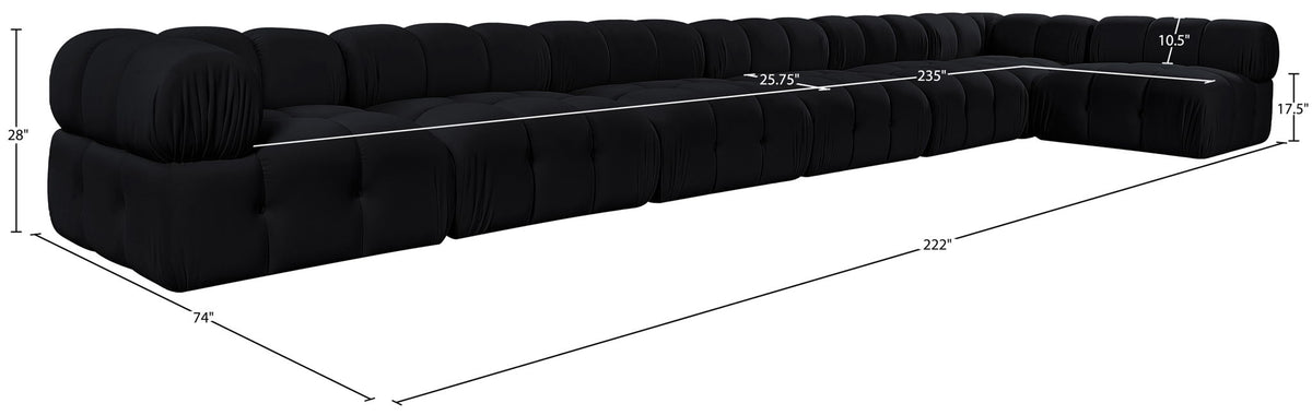 Orin - 7 Piece Modular Sectional (5 Modular Chairs, 2 Corner Chairs)
