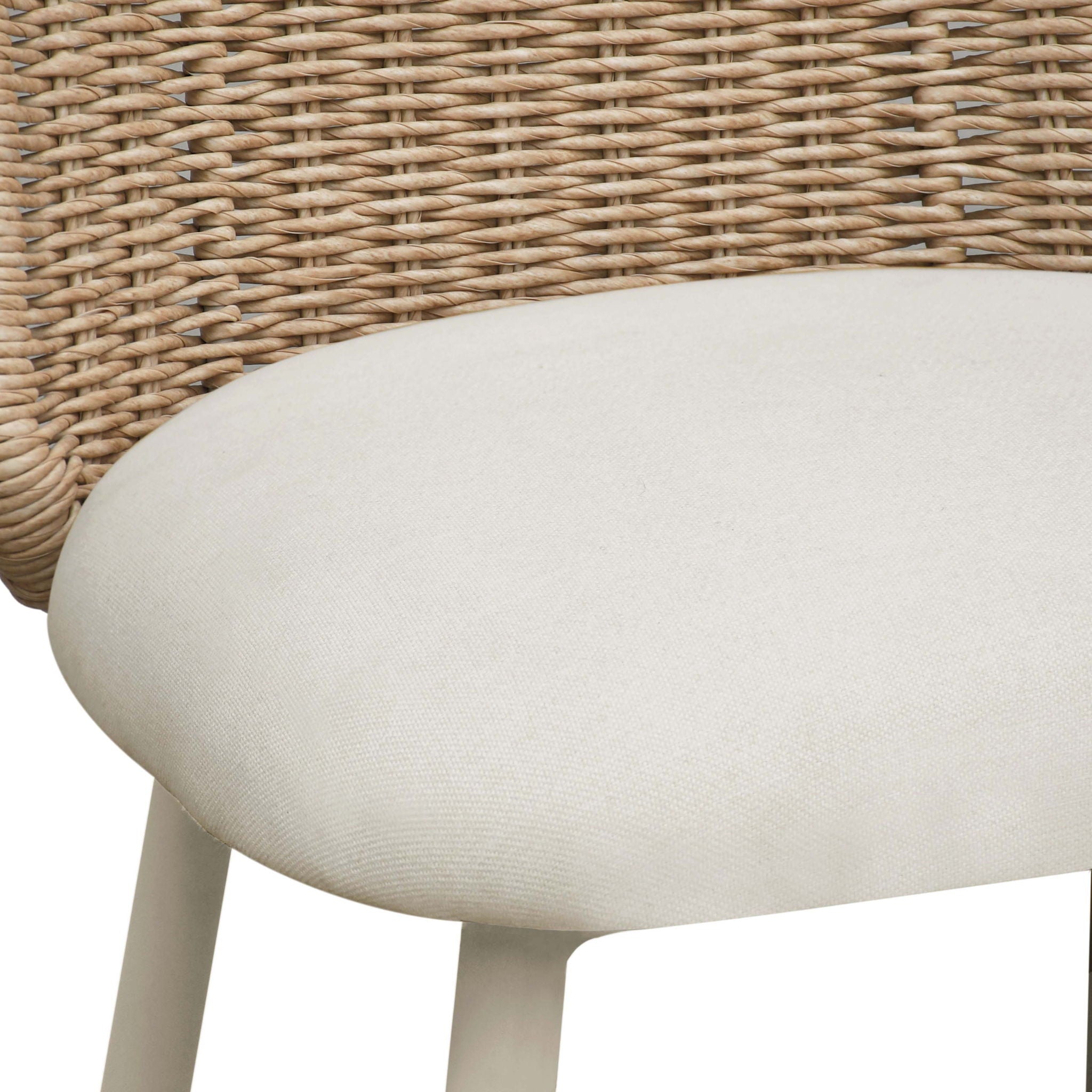 Alexa - Outdoor Dining Chair - Cream