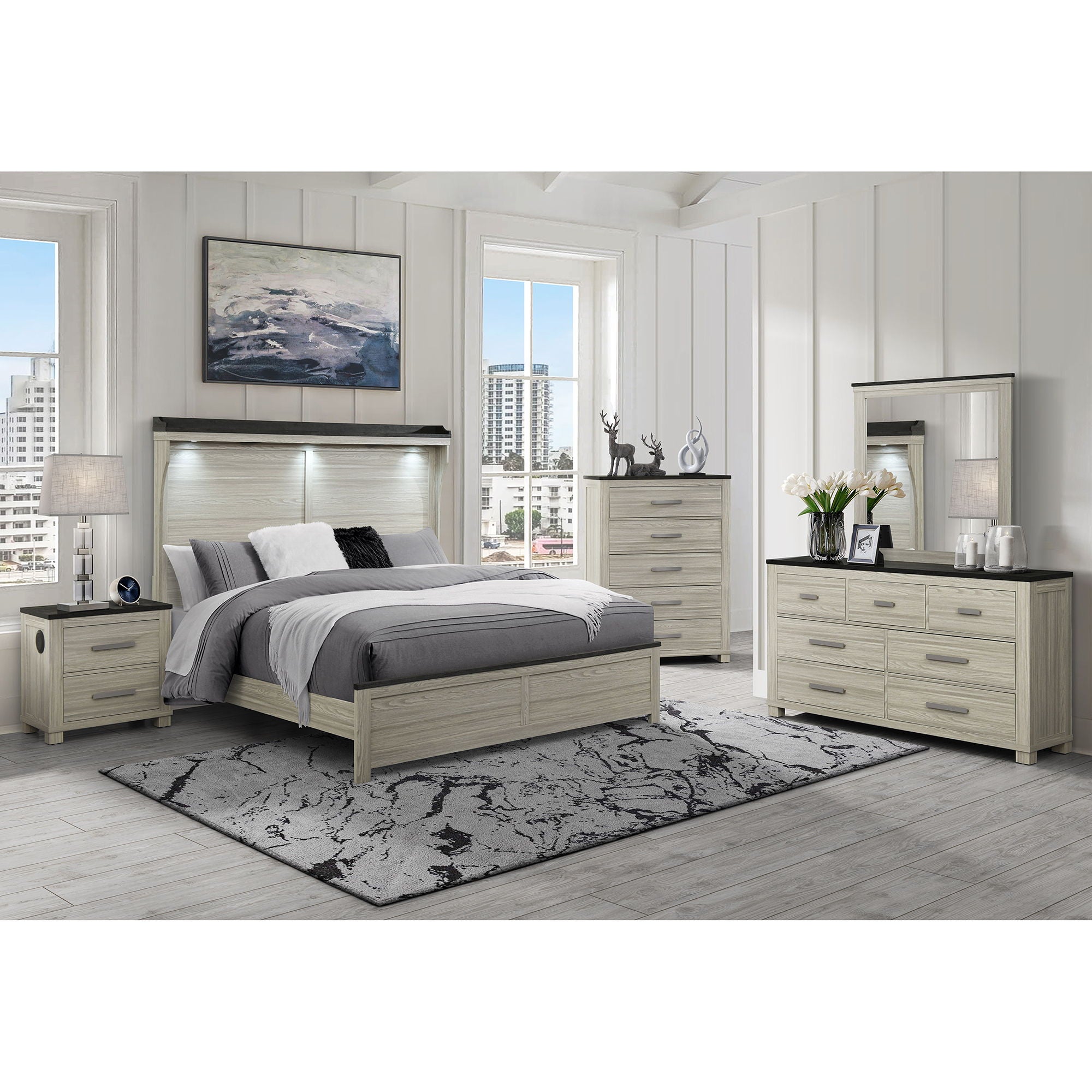 Augusta - Chest - Beige Brown