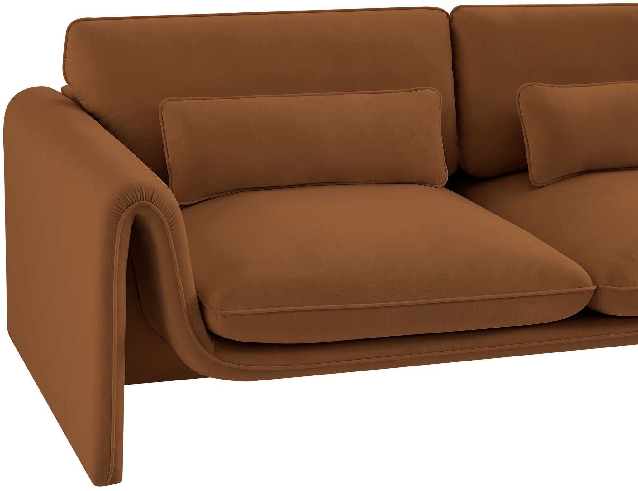 Sloan - Loveseat - Saddle