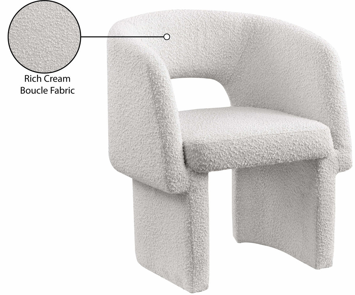 Emmet - Boucle Dining Chair / Accent Chair