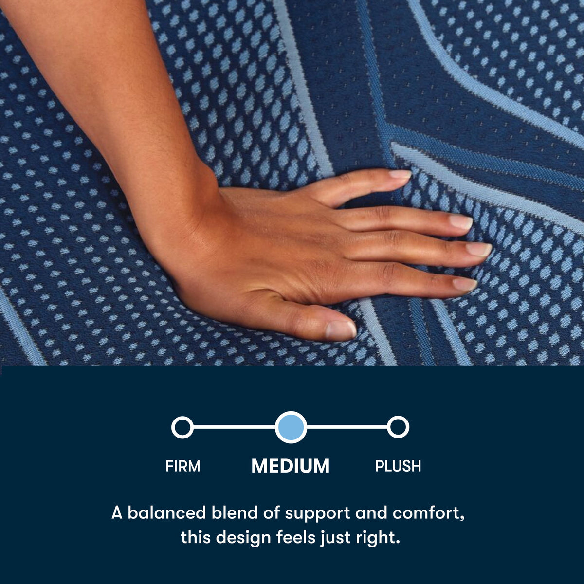 iSeries NXG - 12.5" Hybrid Medium Mattress 2500