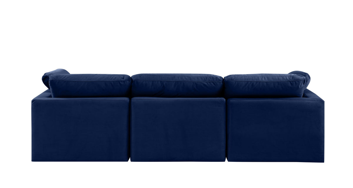 Indulge - Velvet 3 Seat Modular Sofa