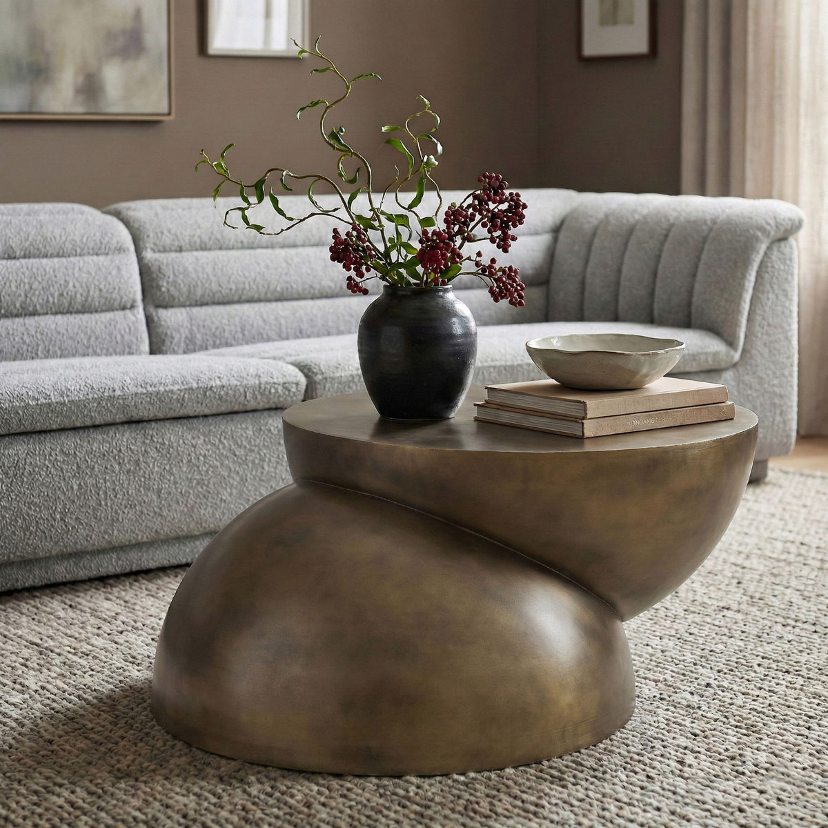 Boulder - Iron Coffee Table