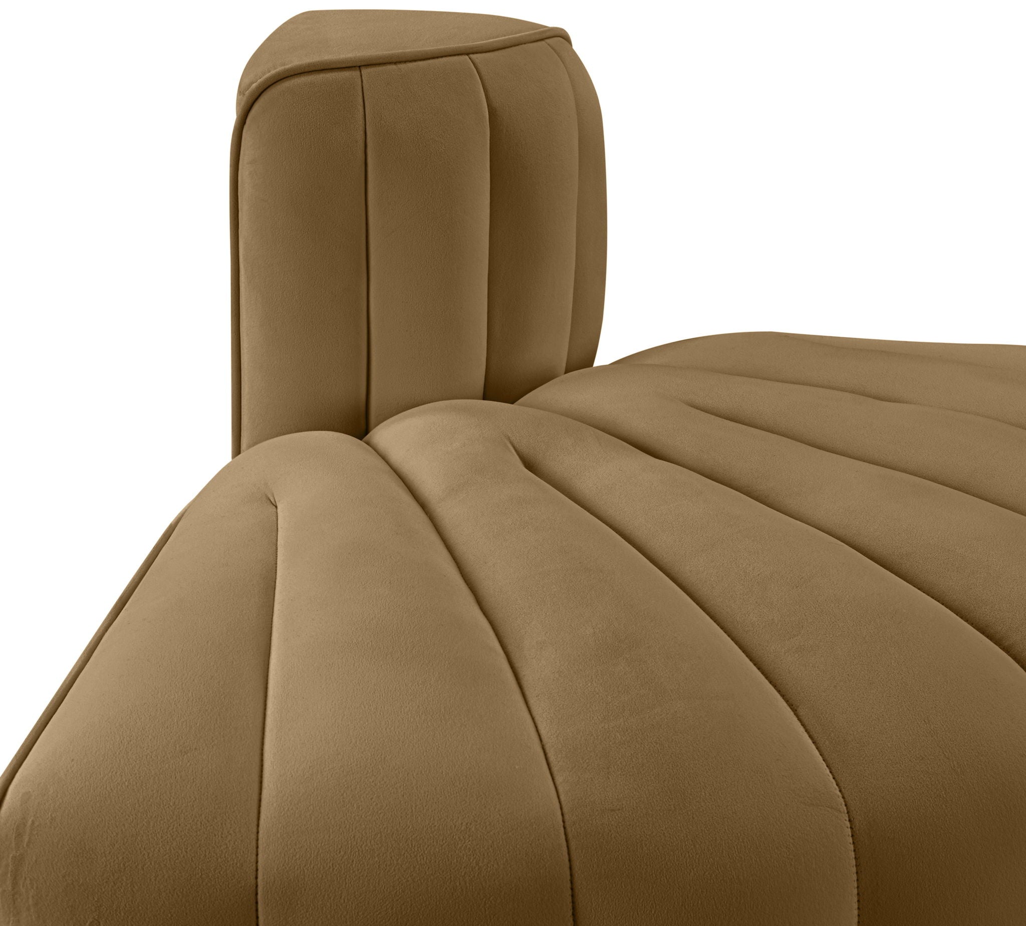 Rummi - Velvet Performance Fabric Upholstered Modular Chair