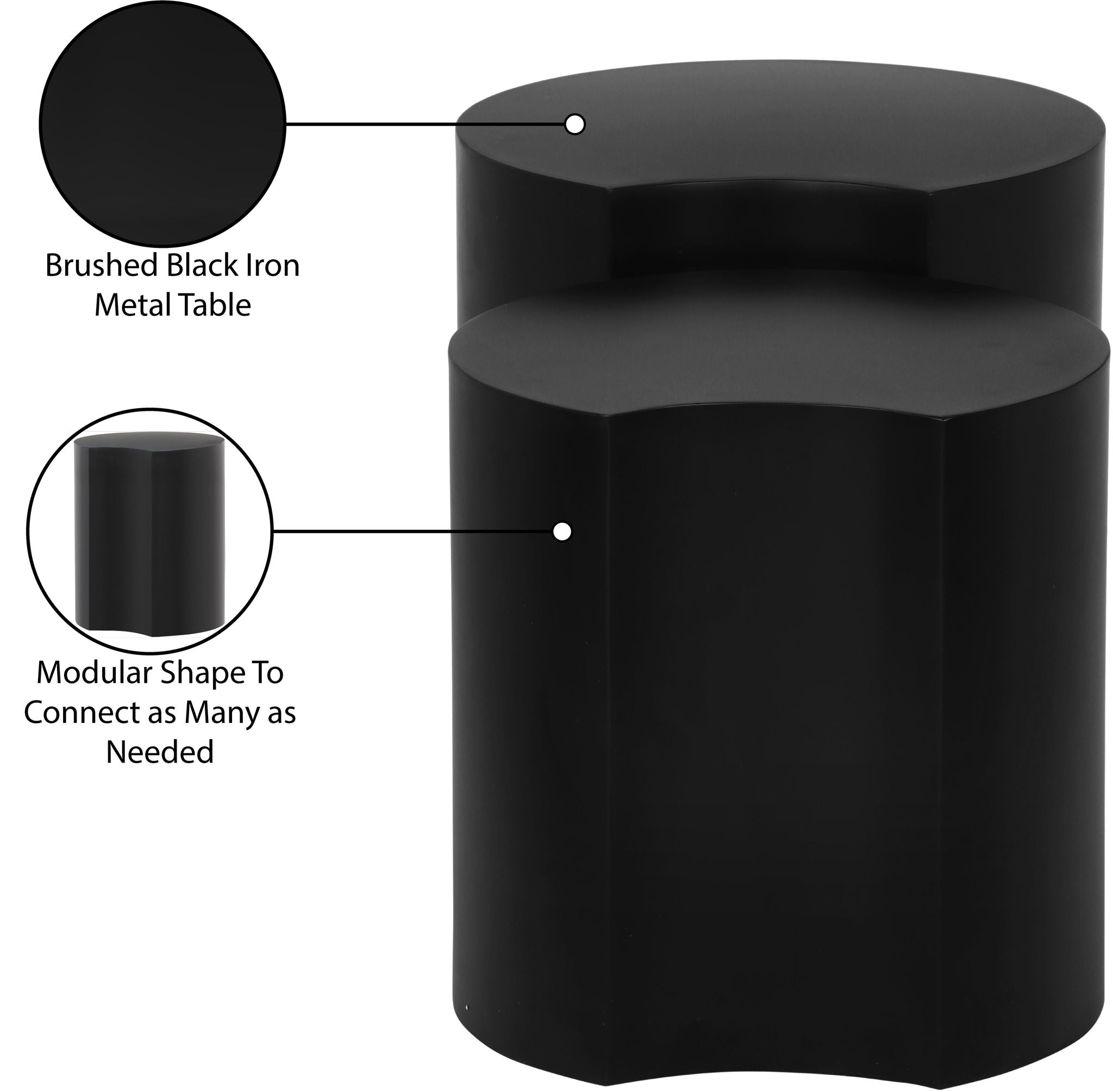Dimple - Modular End Table
