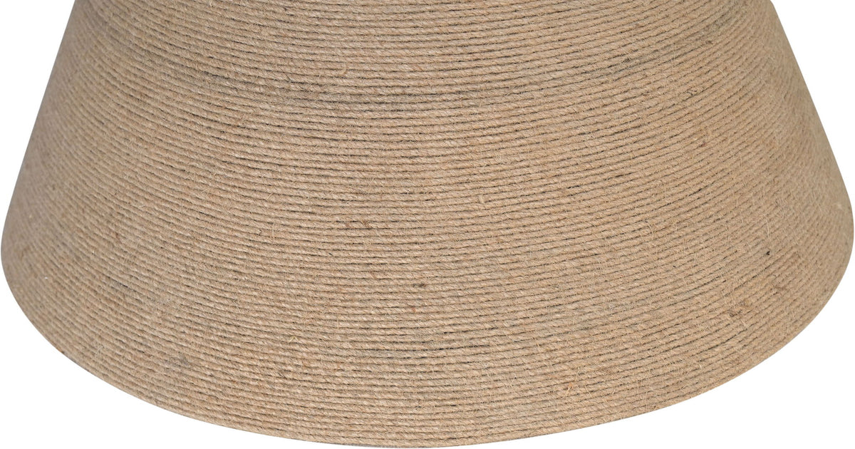 Baleen - Genuine Marble And Jute Dining Table