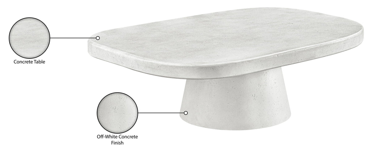 Prato - Concrete Indoor/Outdoor Coffee Table