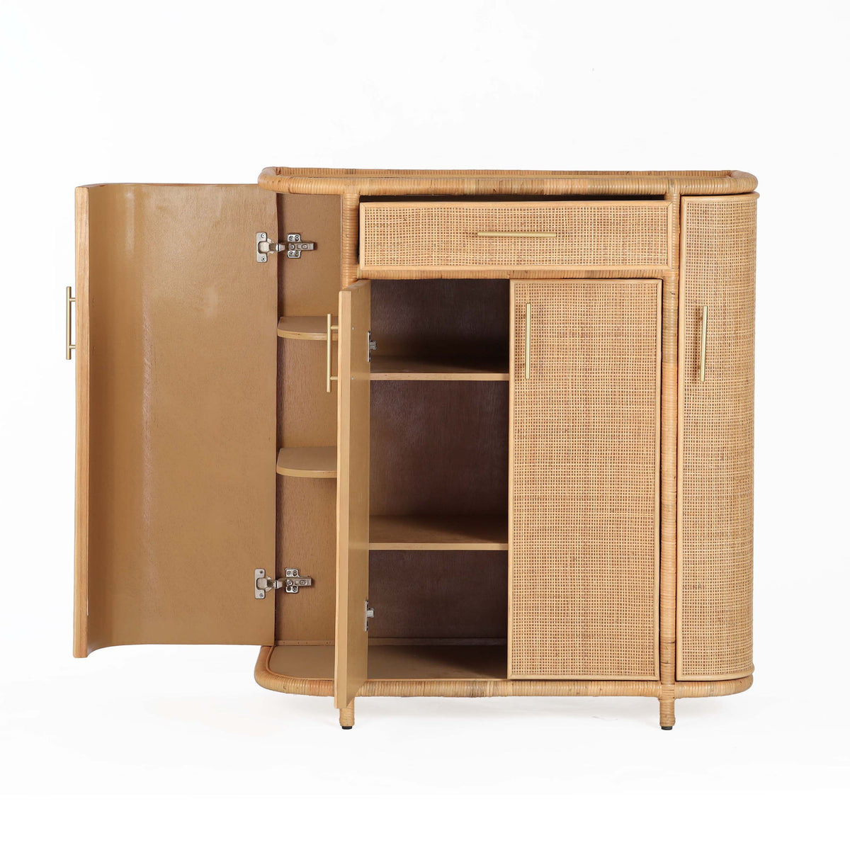 Tarot - Rattan Bar Cabinet - Natural
