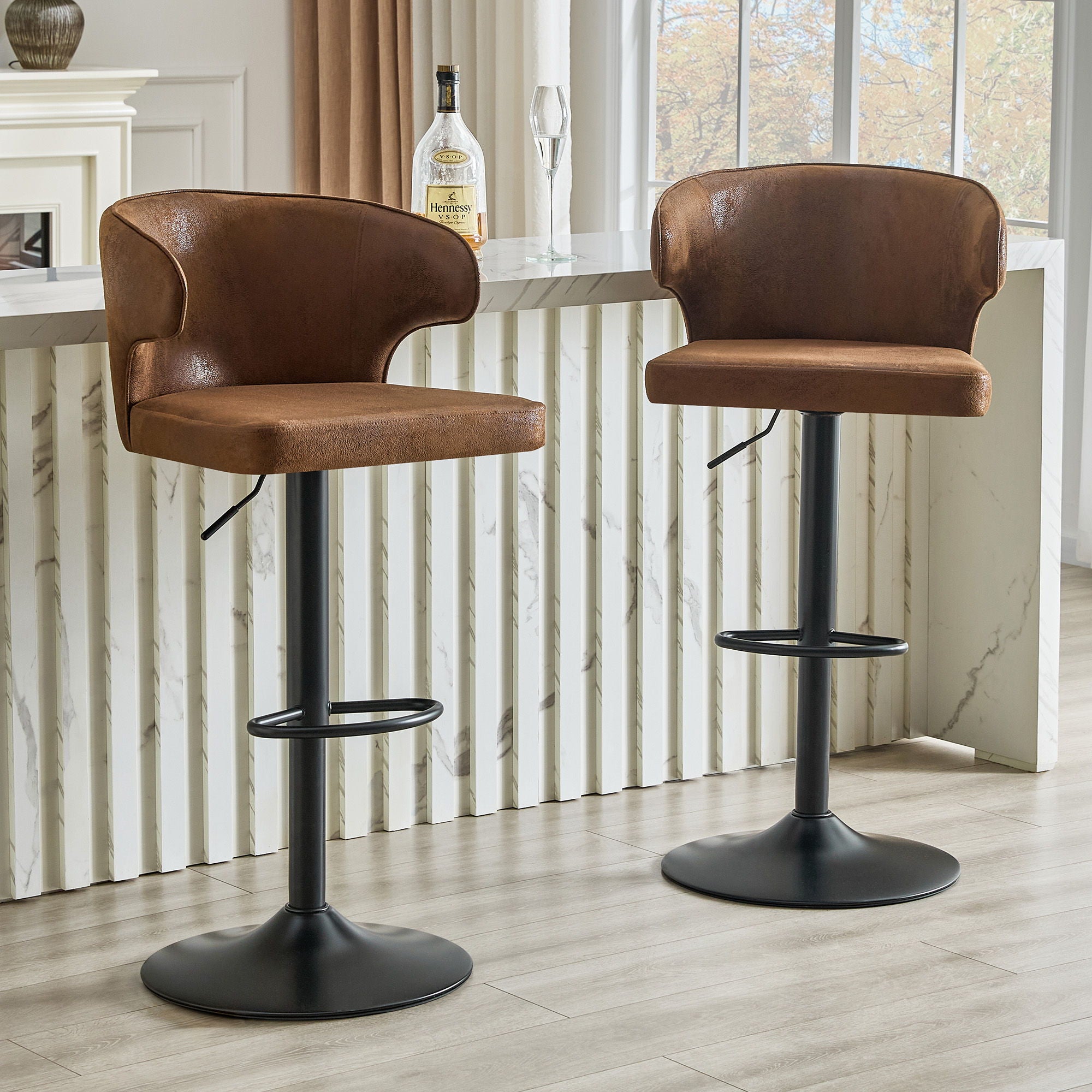 Adjustable Swivel Bar Chair