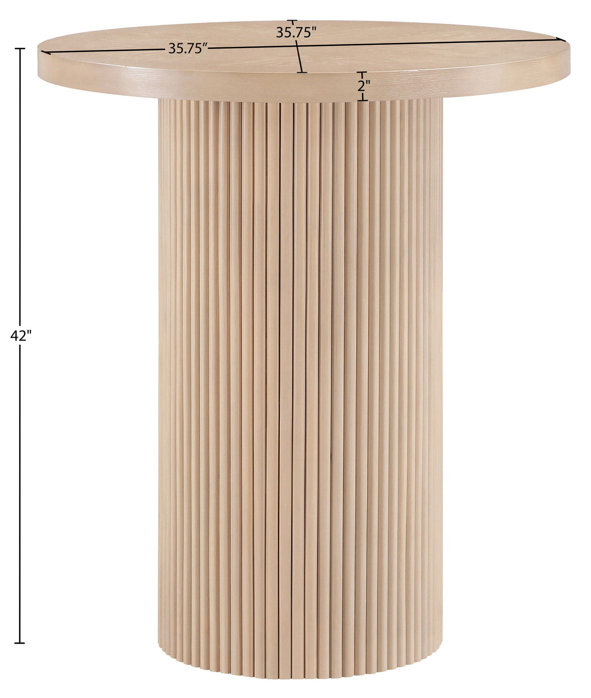 Belinda - Oak Veneer Table