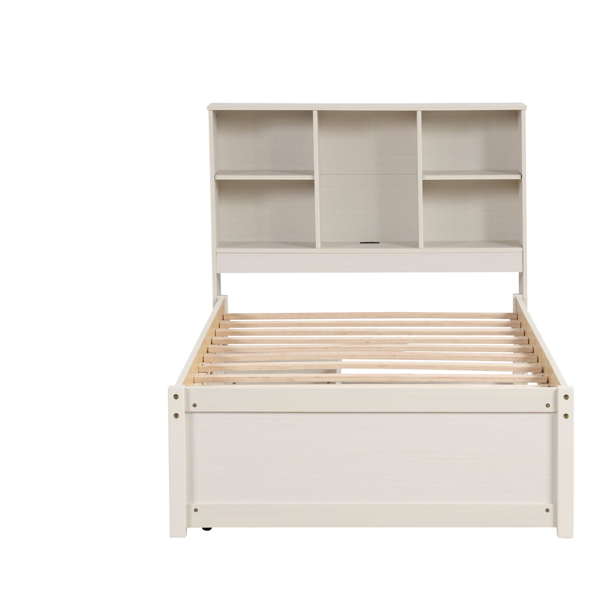 Bed Frame With Built In USB Port And 2 Drawers