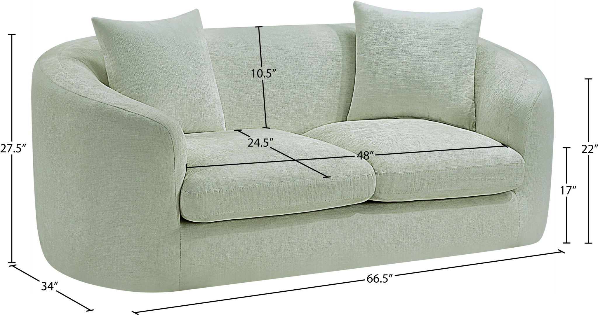 Penelope - Loveseat