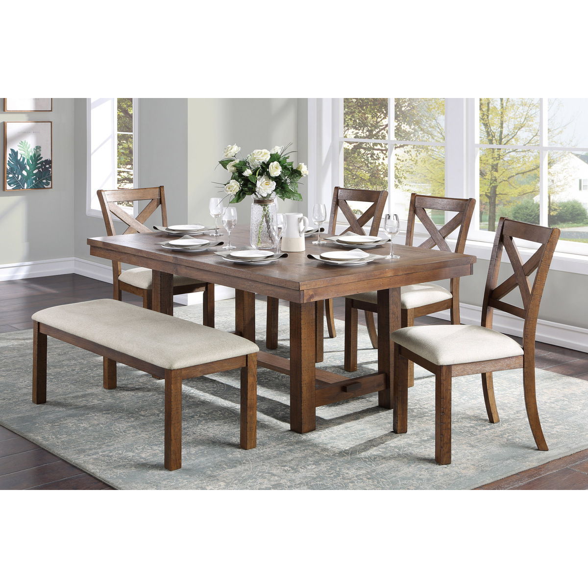 Bonner - Bench - Beige