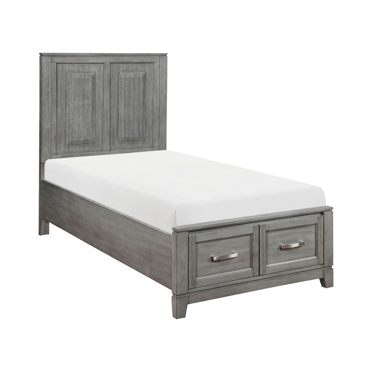 Garretson - Platform Bed With Footboard Storage