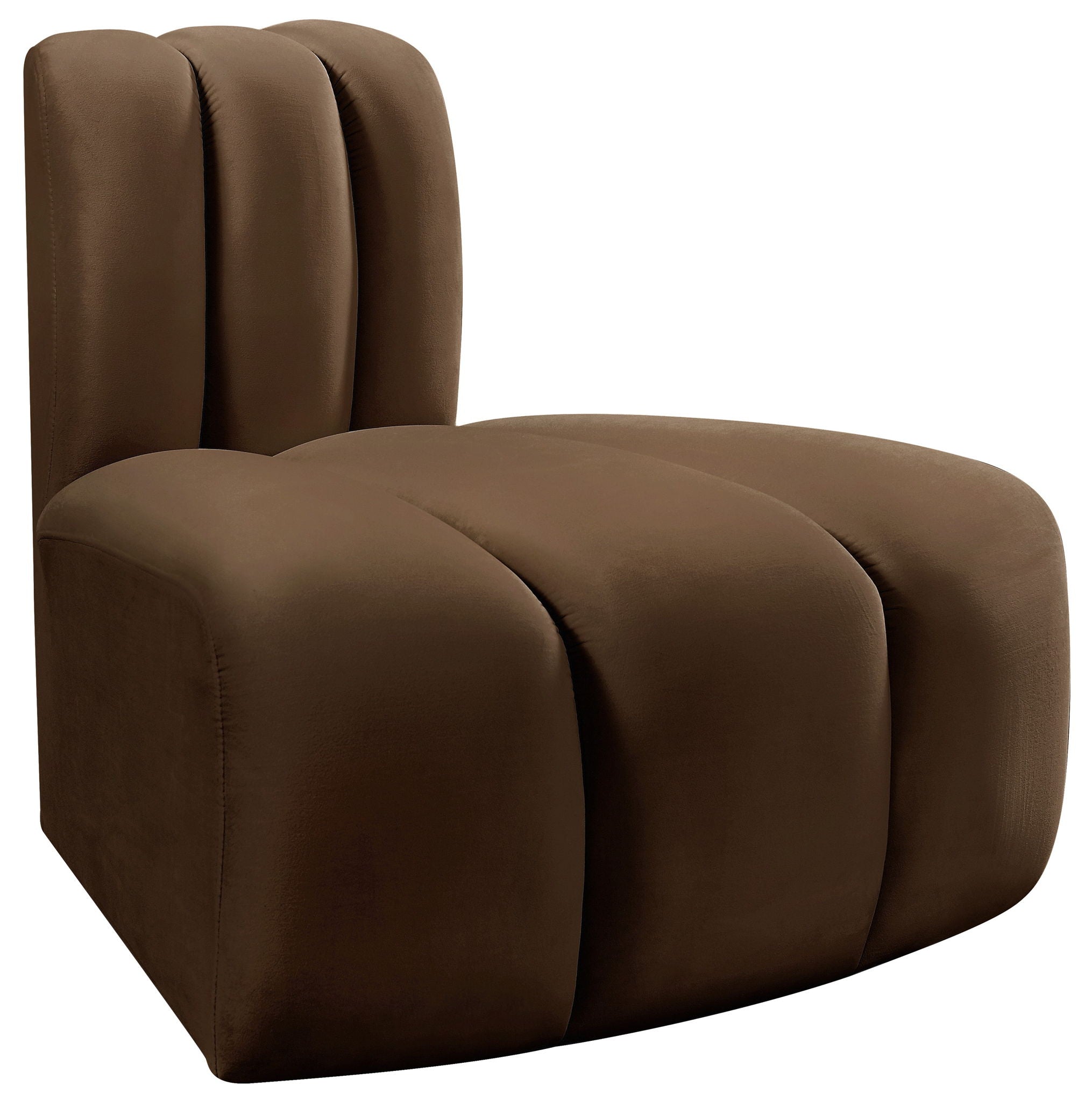 Arc - Velvet Reverse Corner Chair