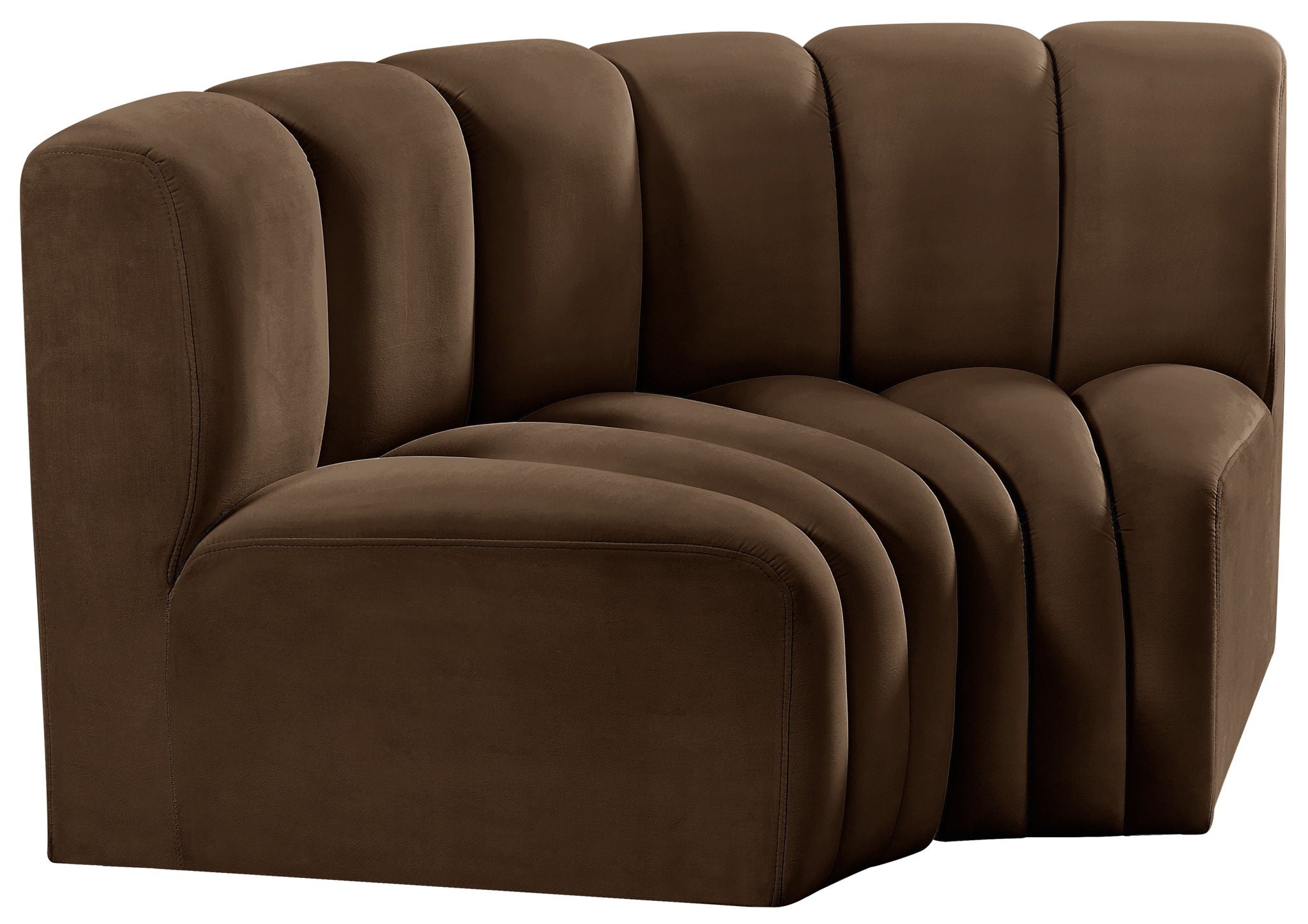 Arc - Velvet 2 Piece Modular Sofa
