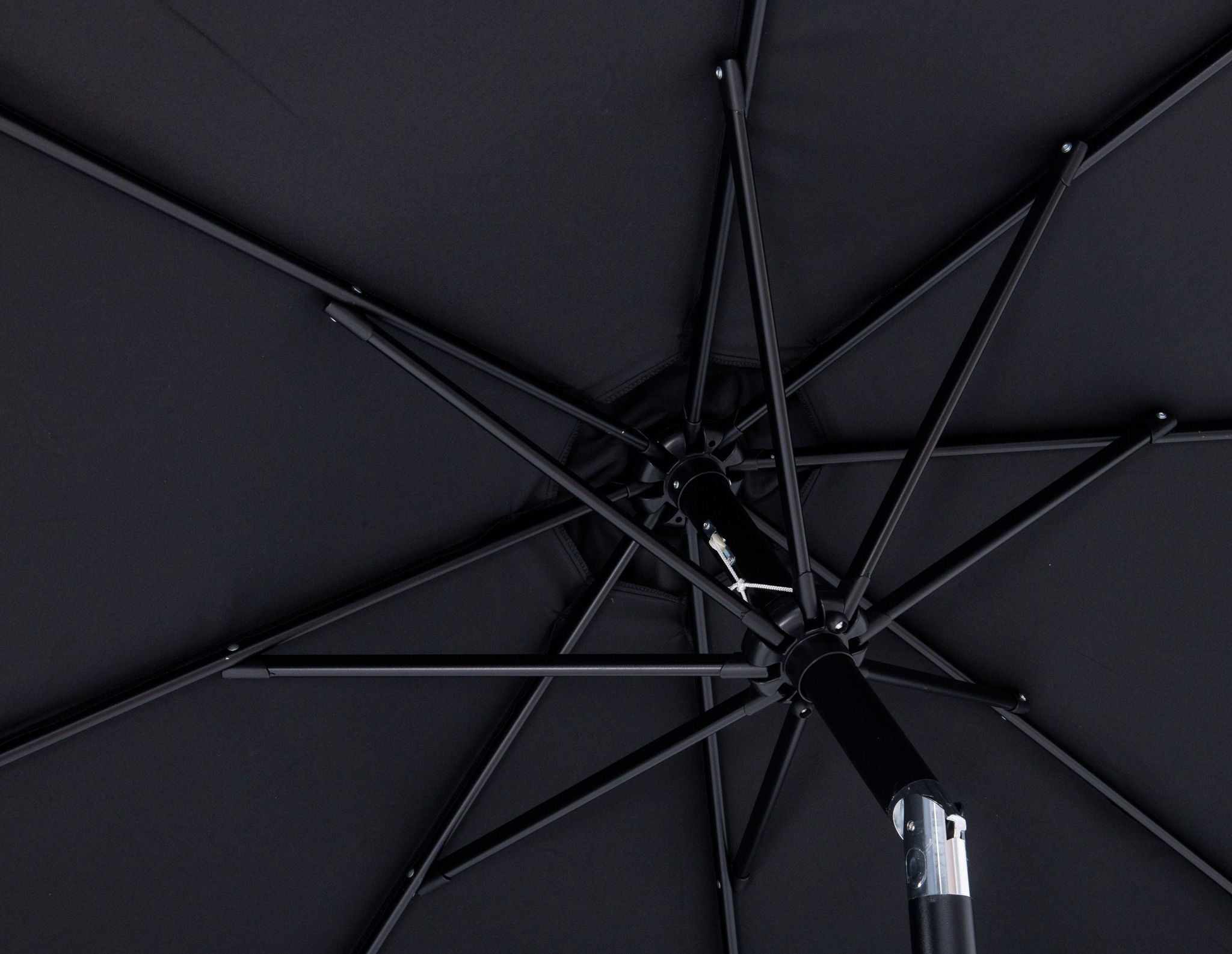 Amalfi - Patio Umbrella - Black Pole