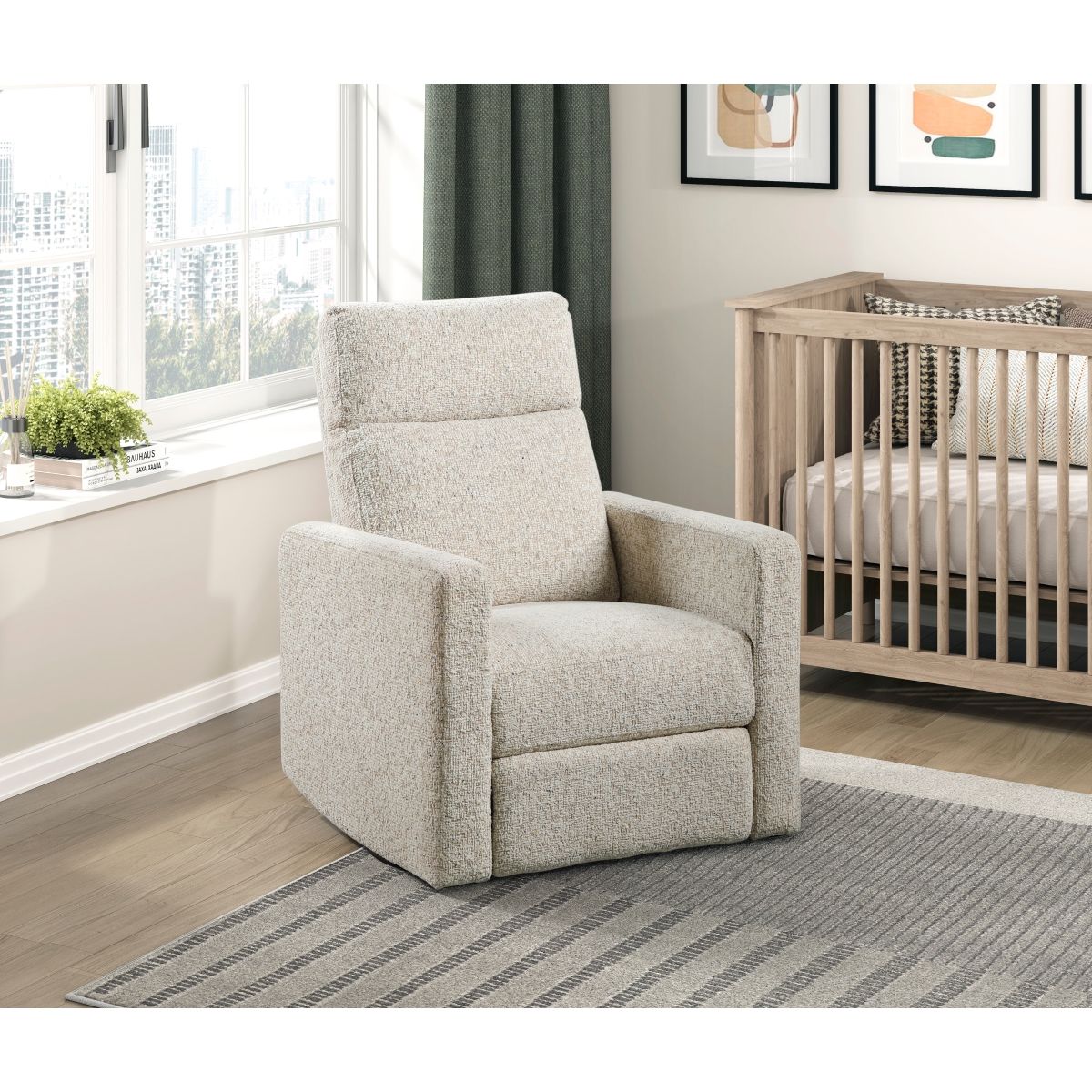 Olathe - Swivel Glider Reclining Chair