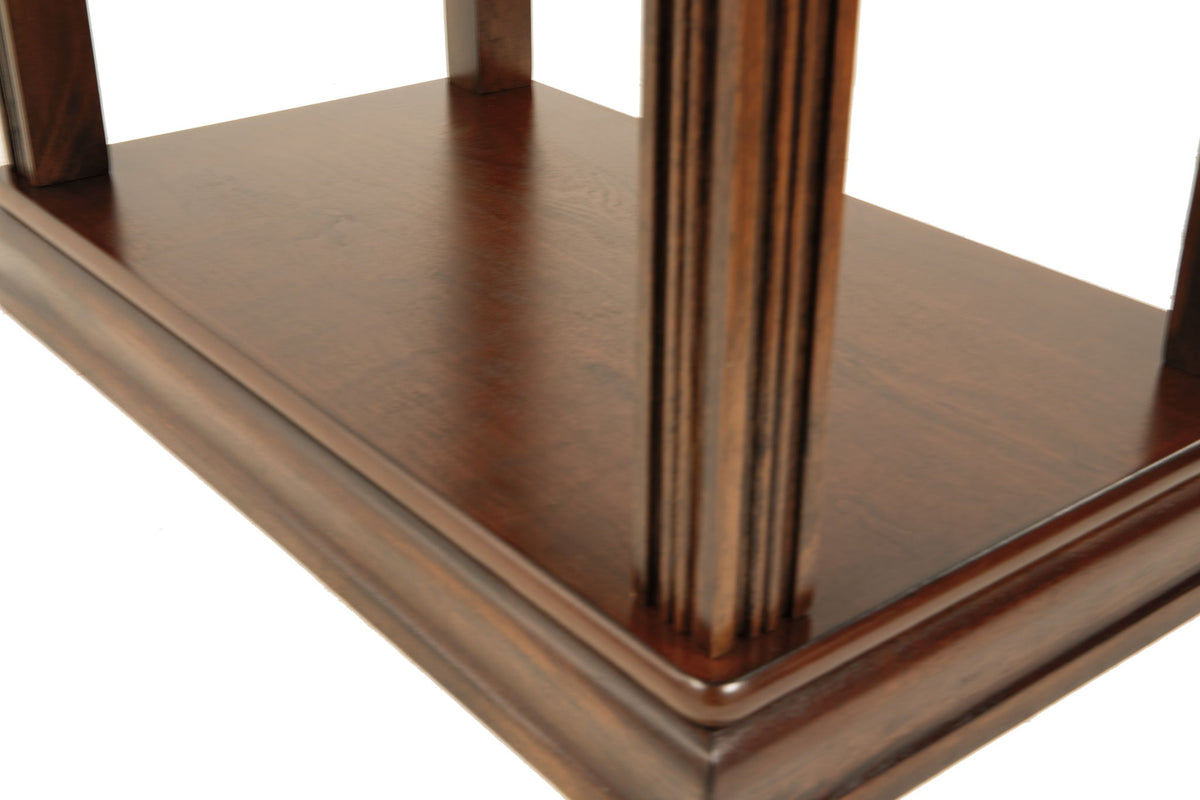 Breegin - Chair Side End Table - Removable Tray - Brown