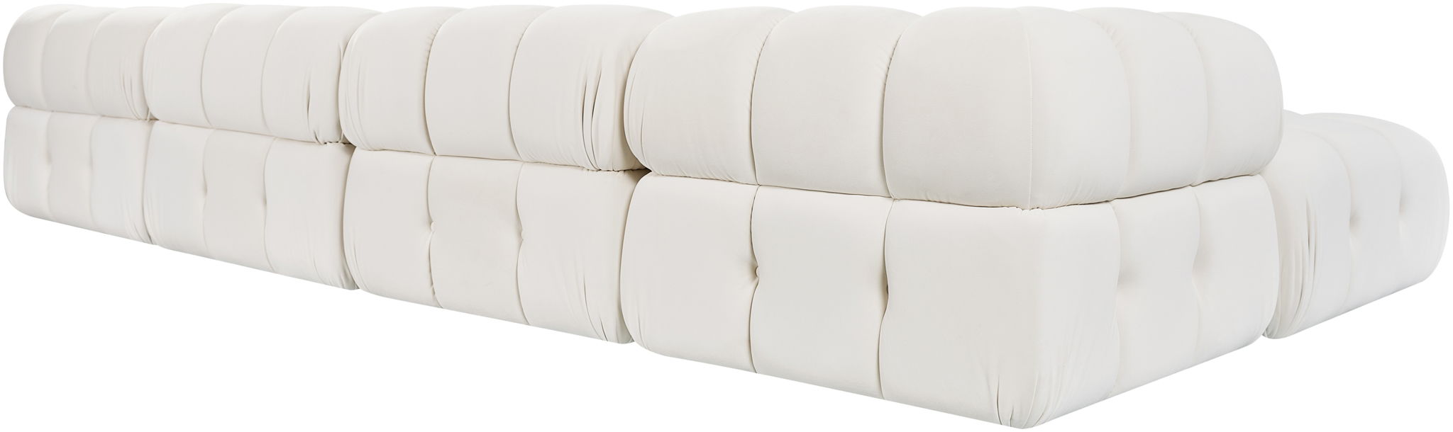 Orin - Velvet 6 Piece Modular Double Chaise Sectional