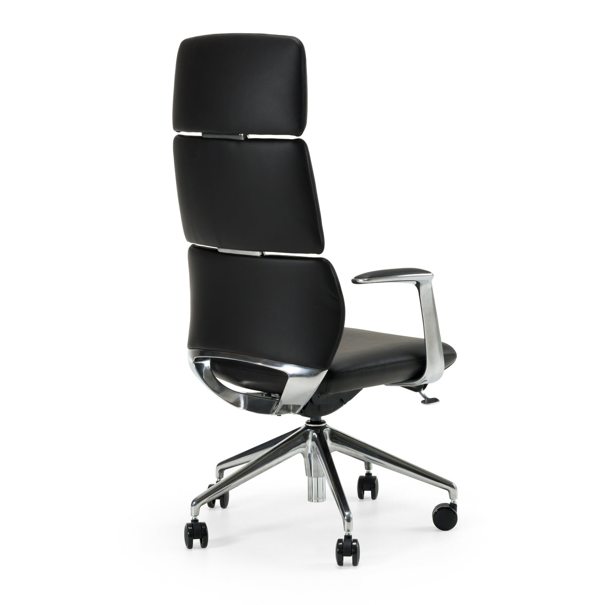 Clyne - Modern Black Vegan Leather Executive Office Chair
