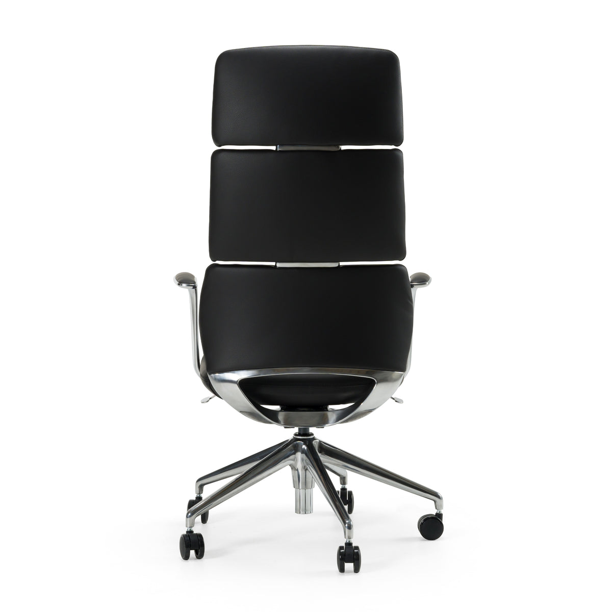 Clyne - Modern Black Vegan Leather Executive Office Chair
