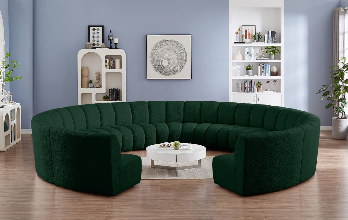 Infinity - 11 Piece Boucle Modular Sectional