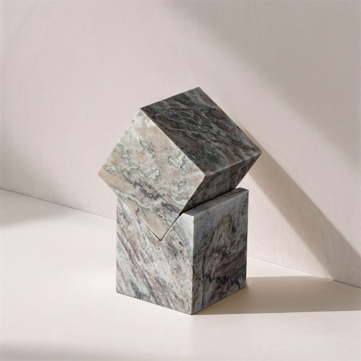Quad - Marble Decorative Cube