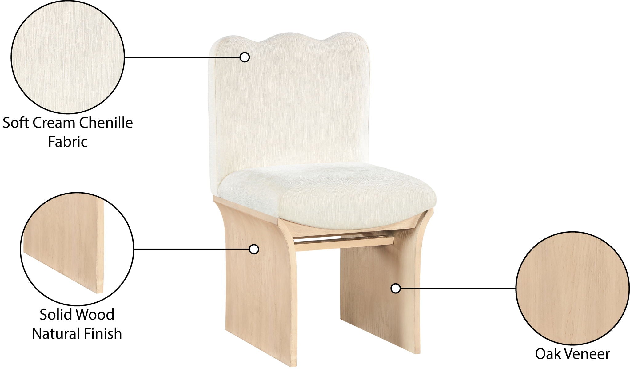 Shaw - Dining Chair - Natural Base