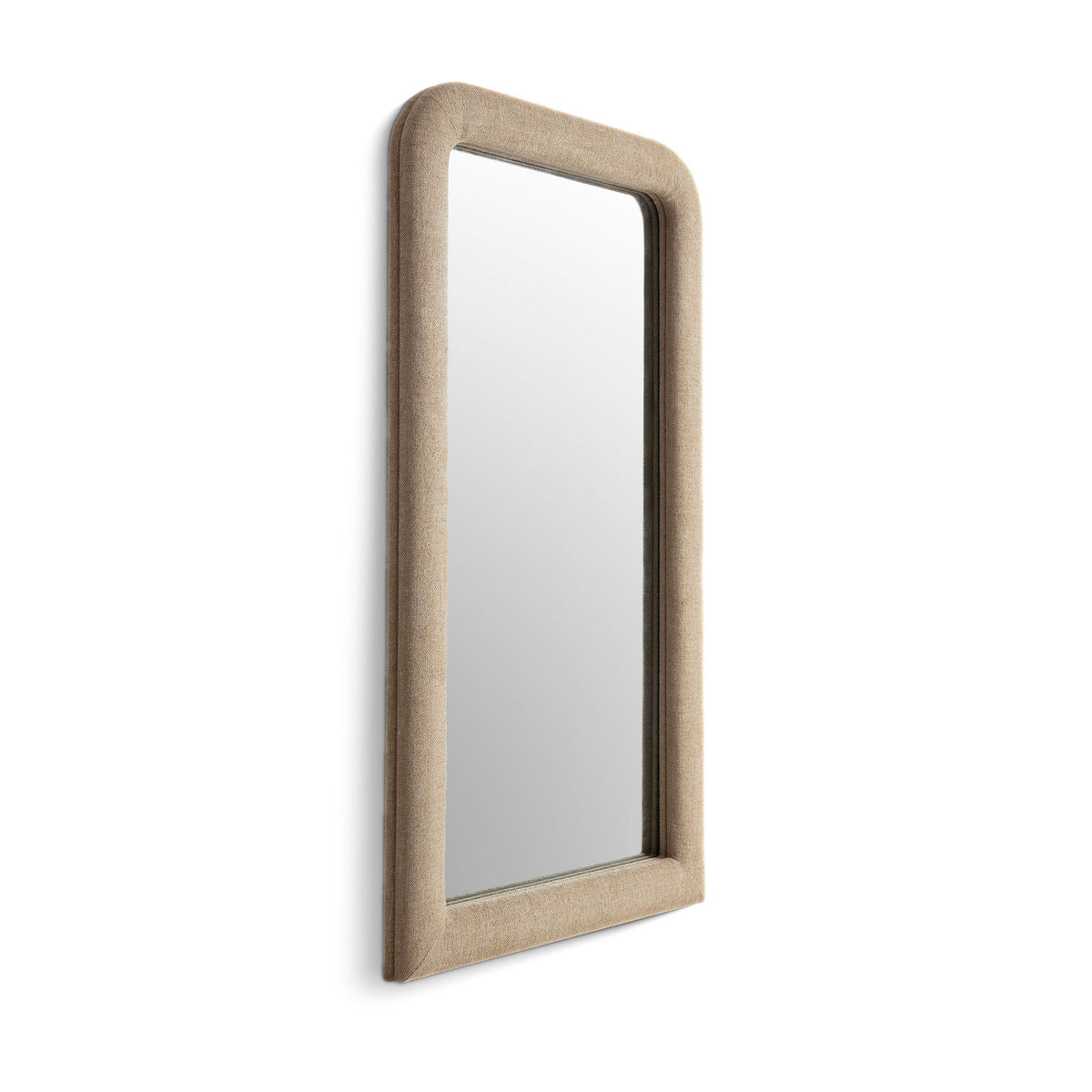 Heidi - Floor Mirror Textured Fabric