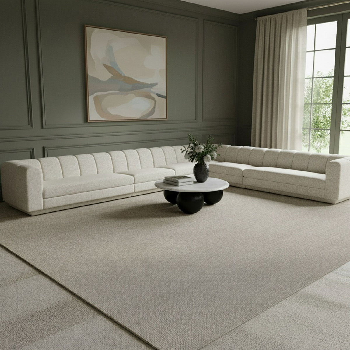 Modari - Sectional - Cream