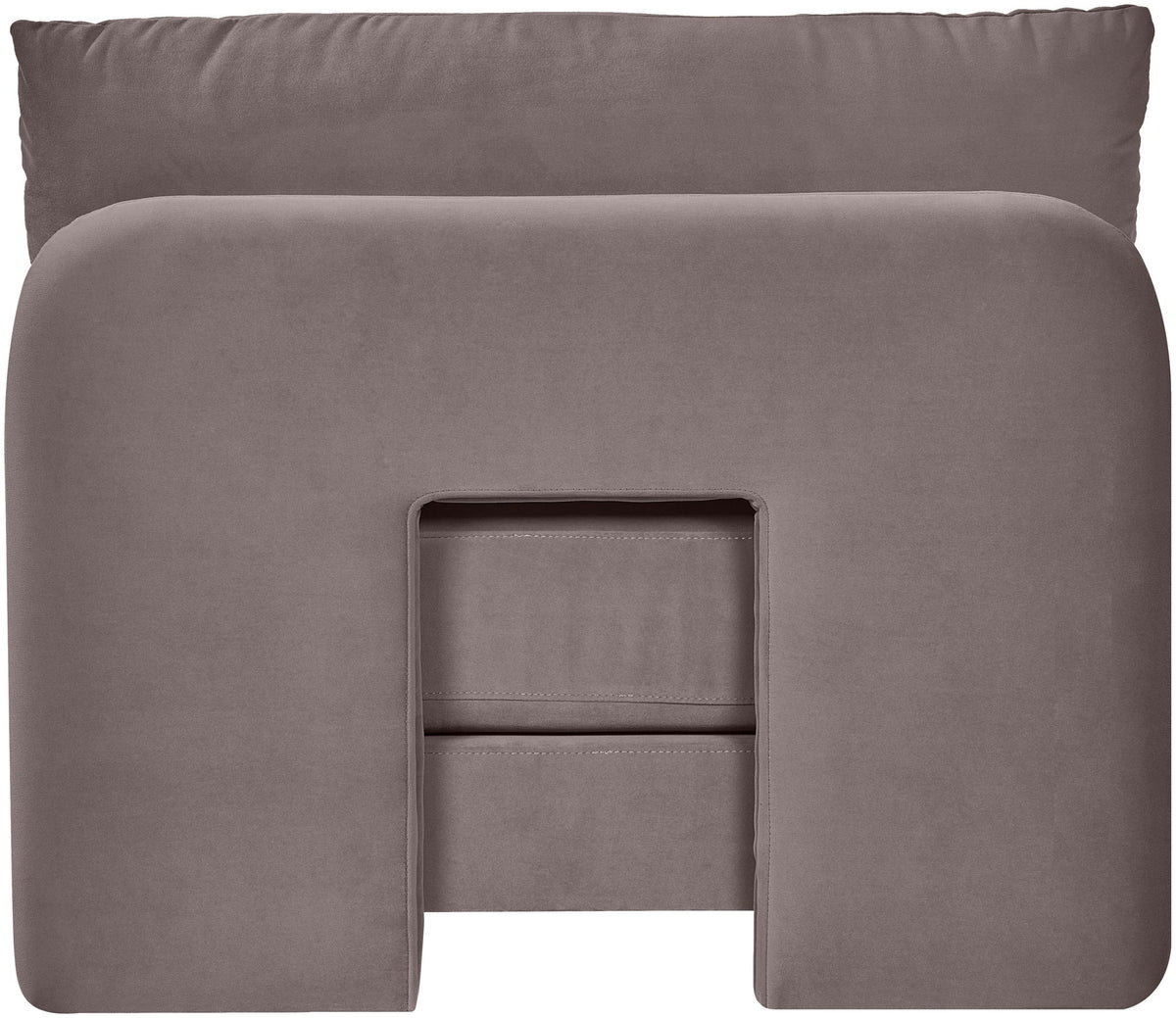 Hammond - Velvet Performance Fabric Upholstered Armless Chair