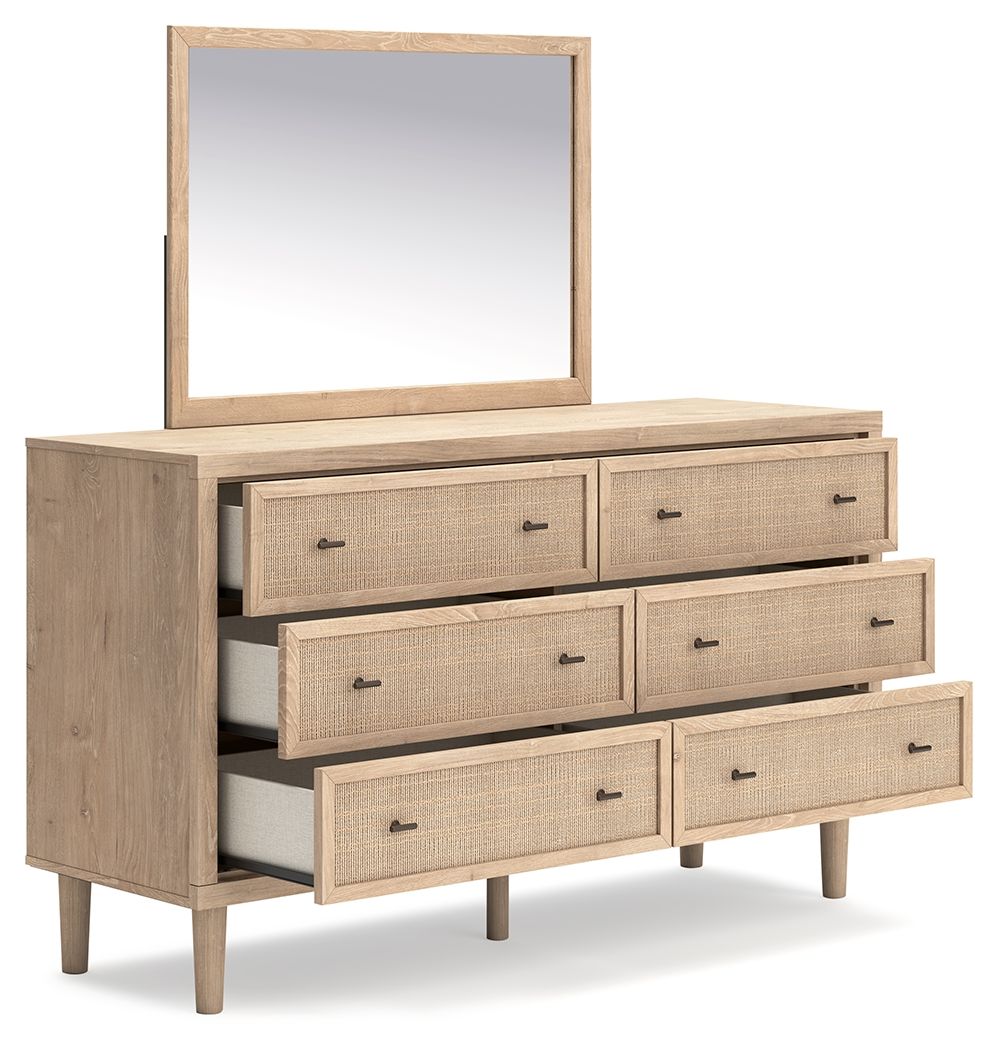 Cielden - Dresser And Mirror - Two-Tone