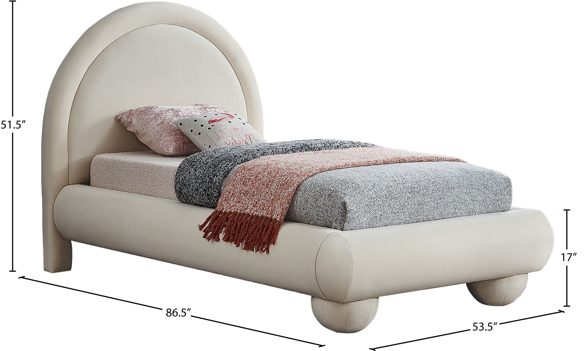 Madrid - Upholstered Bed