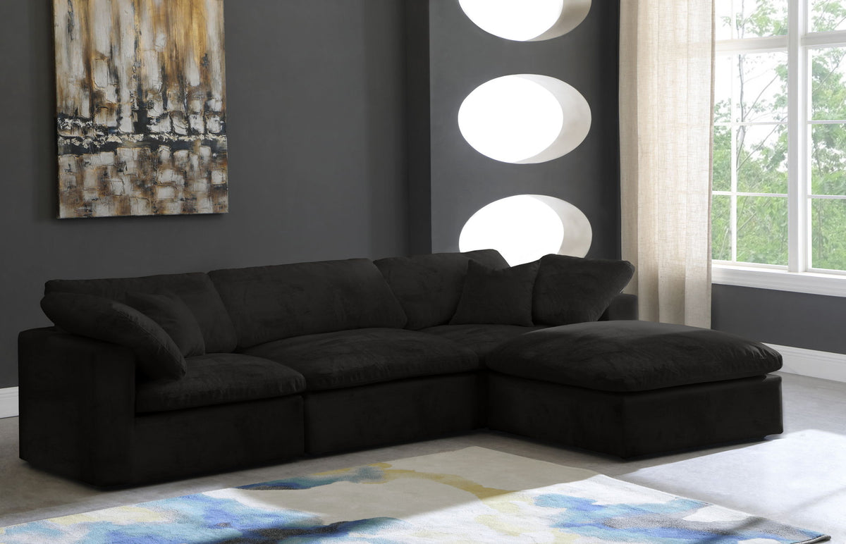 Cozy - 4 Piece Modular Sectional With Chaise