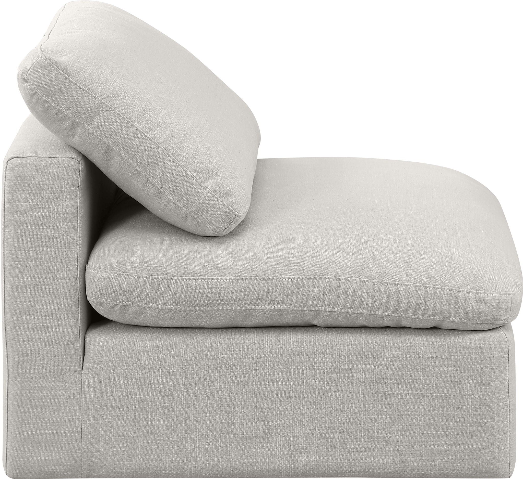 Indulge - Linen Armless Chair