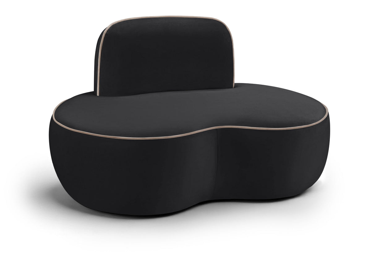 Swerve - Velvet Upholstered Chair