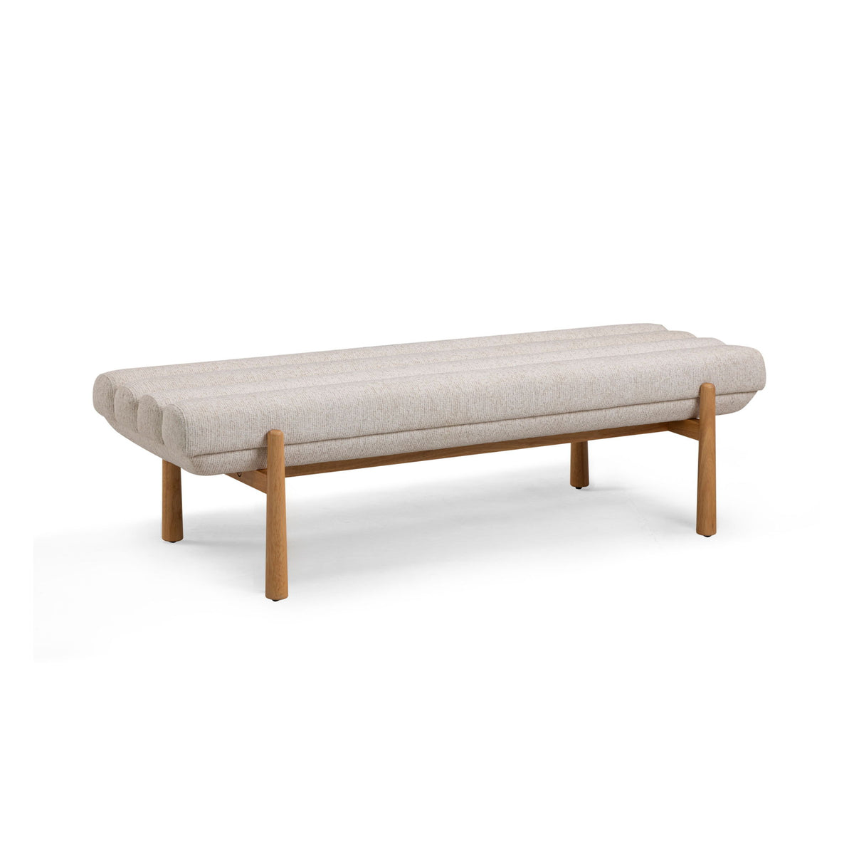 Julianna - Textured Fabric Bench