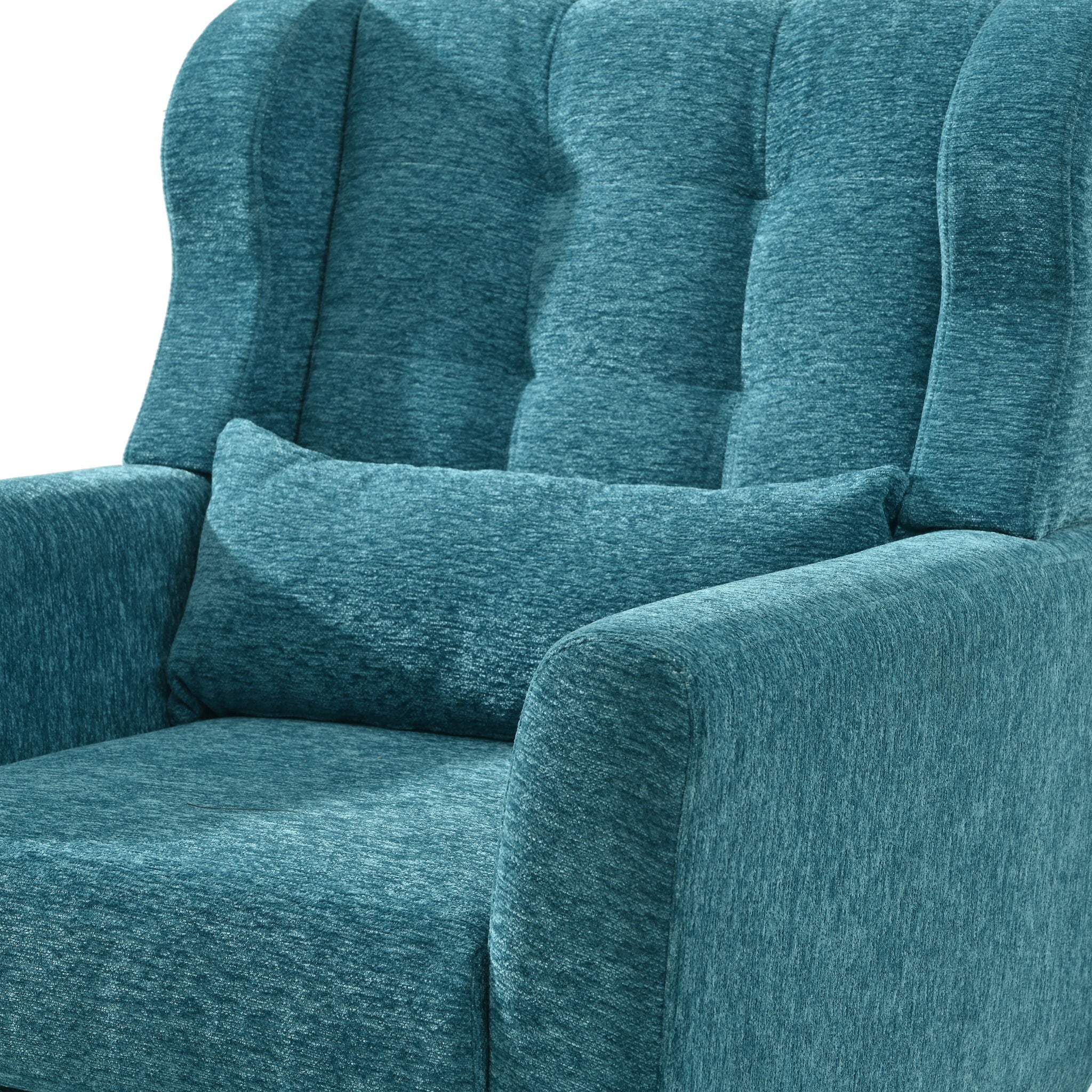 Modern Accent Chair Upholstered Foam Filled Living Room Chairs Comfy Reading Chair Mid-Century Modern Chair With Fabric Lounge Arm Chairs Armchair For Living Room Bedroom
